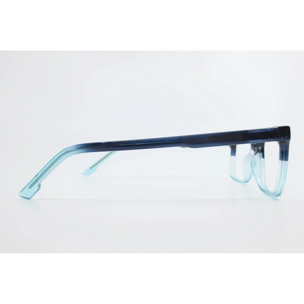 Success SS-146 Eyeglasses Frames Blue Gradient Rectangular 47-16-135 39124